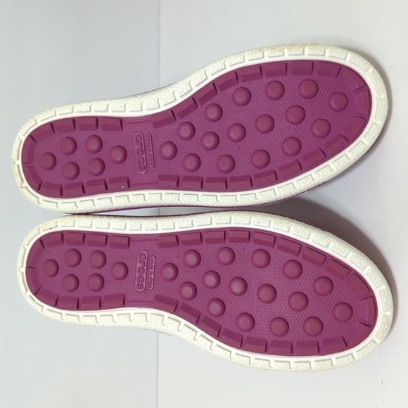 Crocs Allcast leather duck Chukka boots womans size 11 - Picture 7 of 16